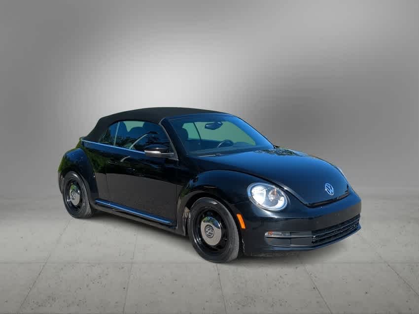 Used 2016 Volkswagen Beetle Denim with VIN 3VW517AT2GM805412 for sale in New Port Richey, FL