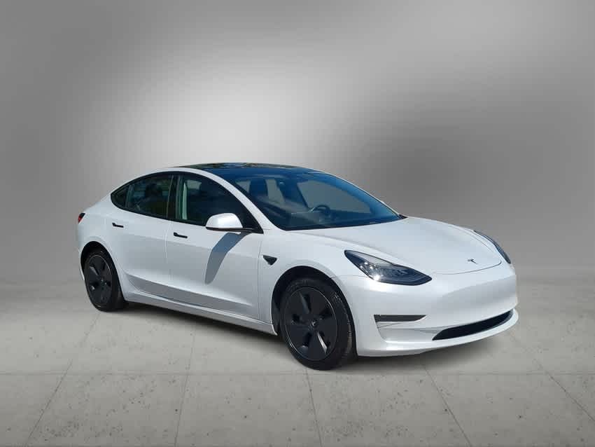 Used 2021 Tesla Model 3 Base with VIN 5YJ3E1EA0MF861319 for sale in New Port Richey, FL