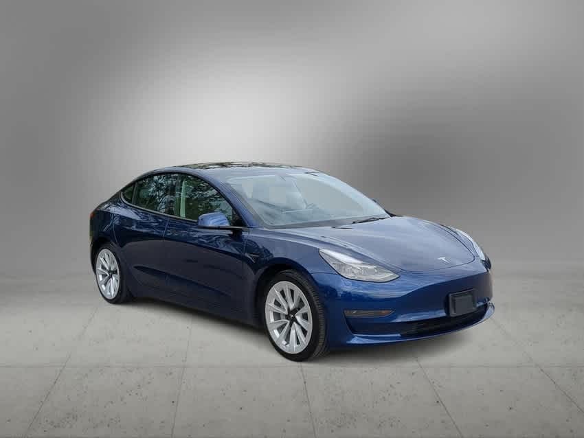 Used 2023 Tesla Model 3 Base with VIN 5YJ3E1EA8PF446687 for sale in New Port Richey, FL