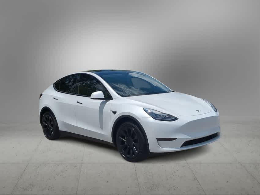 Used 2020 Tesla Model Y Performance with VIN 5YJYGDEF8LF002765 for sale in New Port Richey, FL