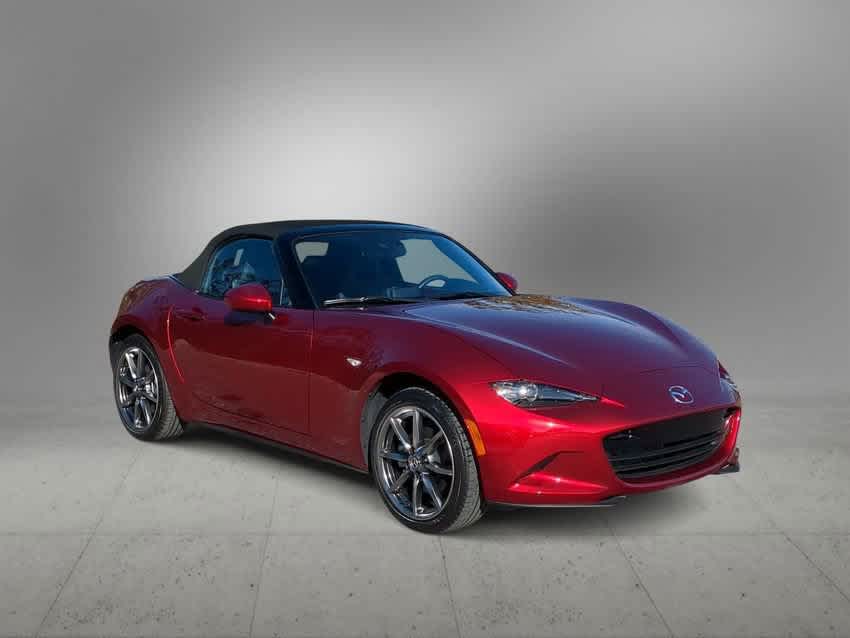 Used 2023 Mazda MX-5 Miata Grand Touring with VIN JM1NDAD78P0556851 for sale in New Port Richey, FL