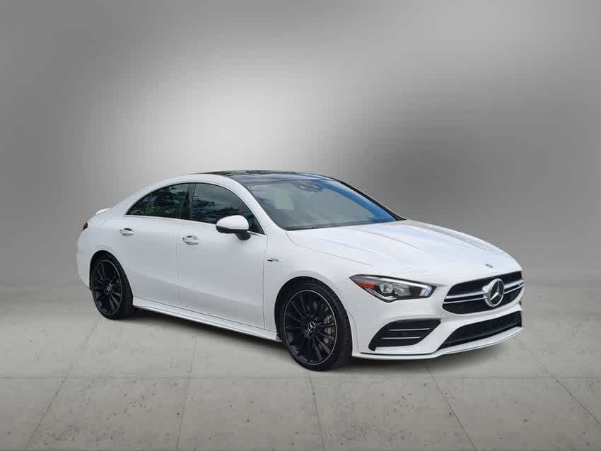 Used 2023 Mercedes-Benz CLA AMG CLA35 with VIN W1K5J5BBXPN375895 for sale in New Port Richey, FL