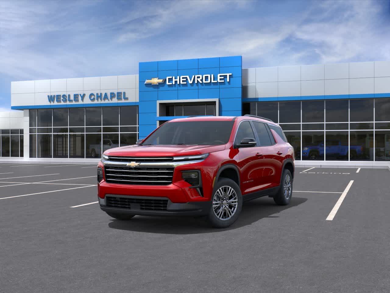 Red 2026 Chevrolet Traverse LT FWD SUV / Crossover Front-Wheel Drive 8-Speed Automatic