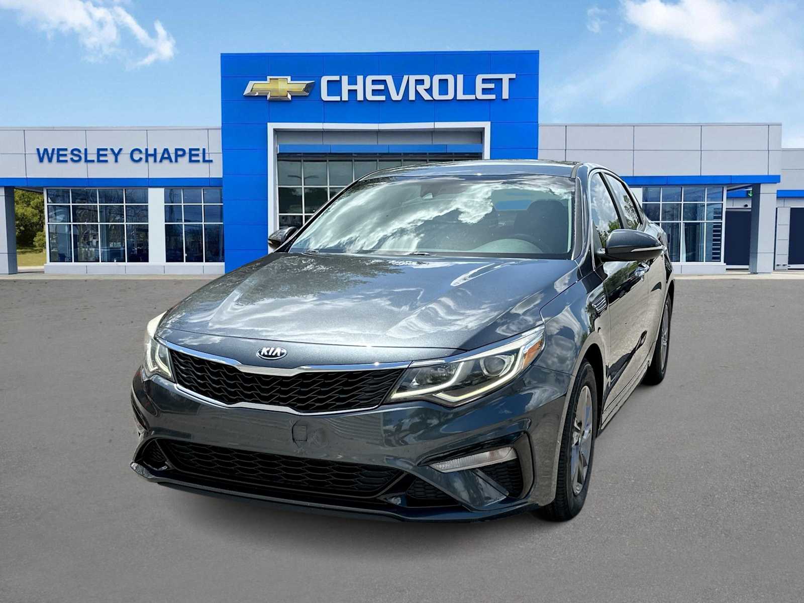 Gray (Gravity Grey) 2020 Kia Optima LX FWD Sedan Front-Wheel Drive 6-Speed Automatic