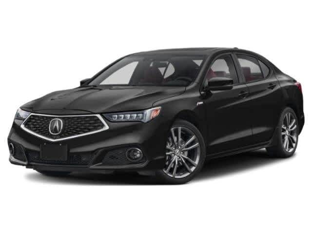 2019 Acura TLX w/A-Spec Pkg Red Leather