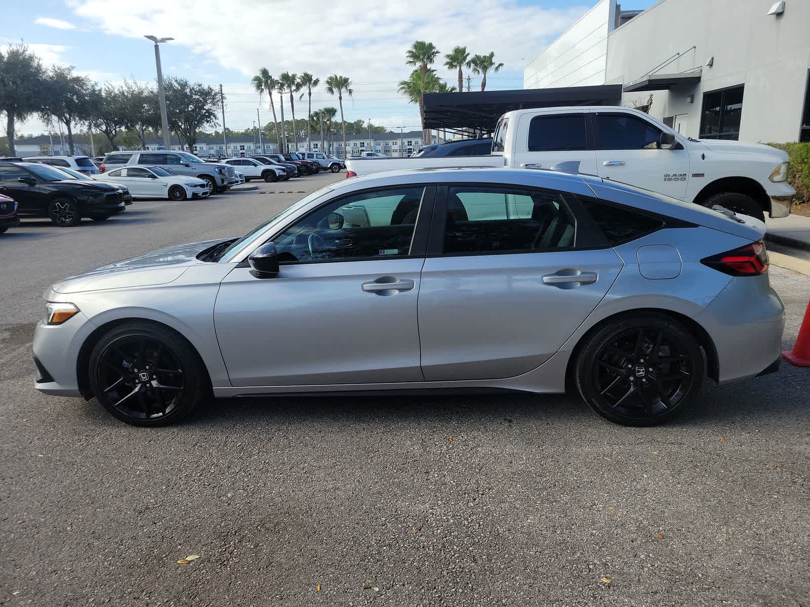 Used 2022 Honda Civic Hatchback Sport with VIN 19XFL2H82NE019042 for sale in Wesley Chapel, FL