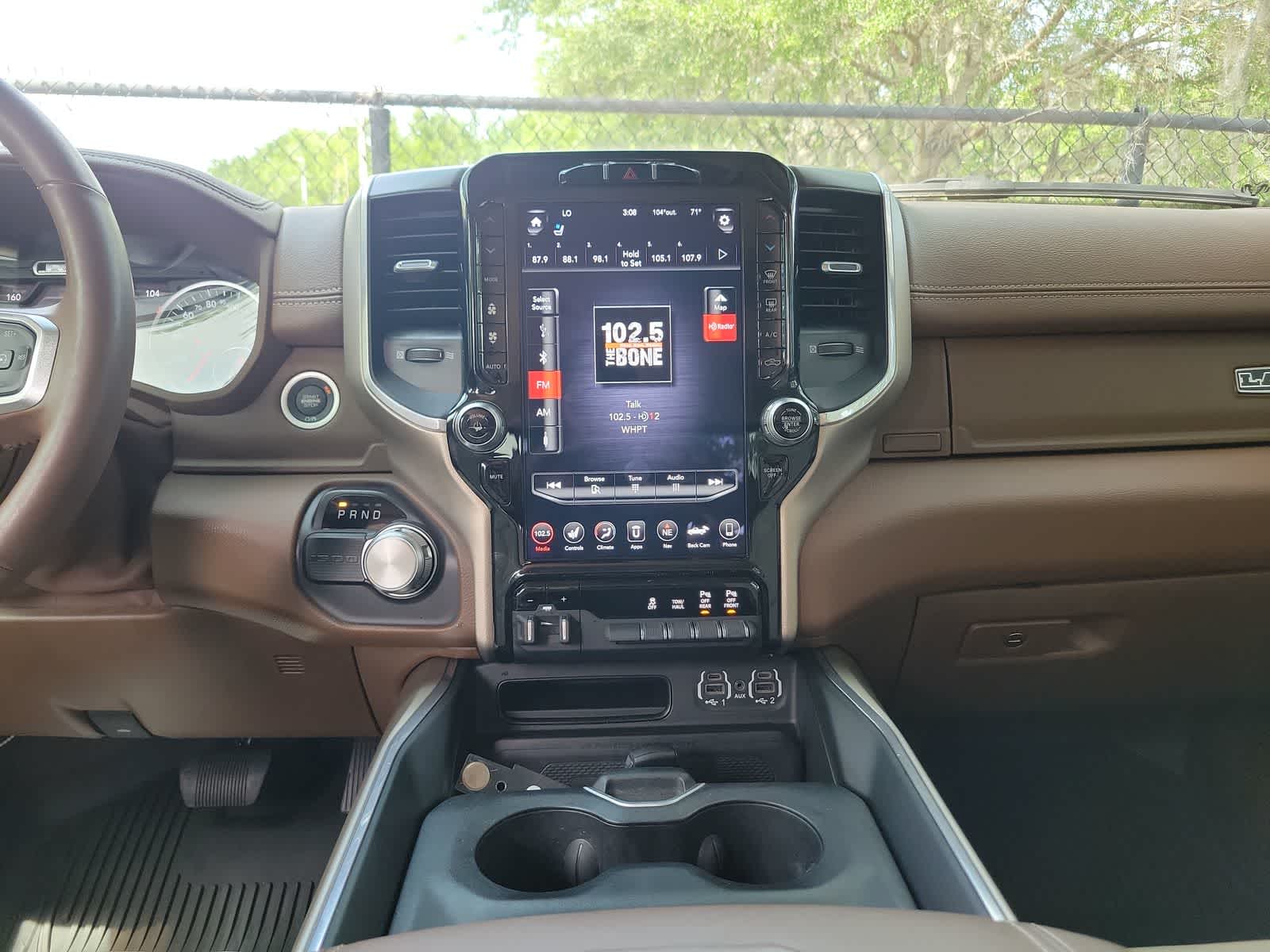 Used 2021 RAM Ram 1500 Pickup Laramie with VIN 1C6RREJT5MN801221 for sale in Wesley Chapel, FL