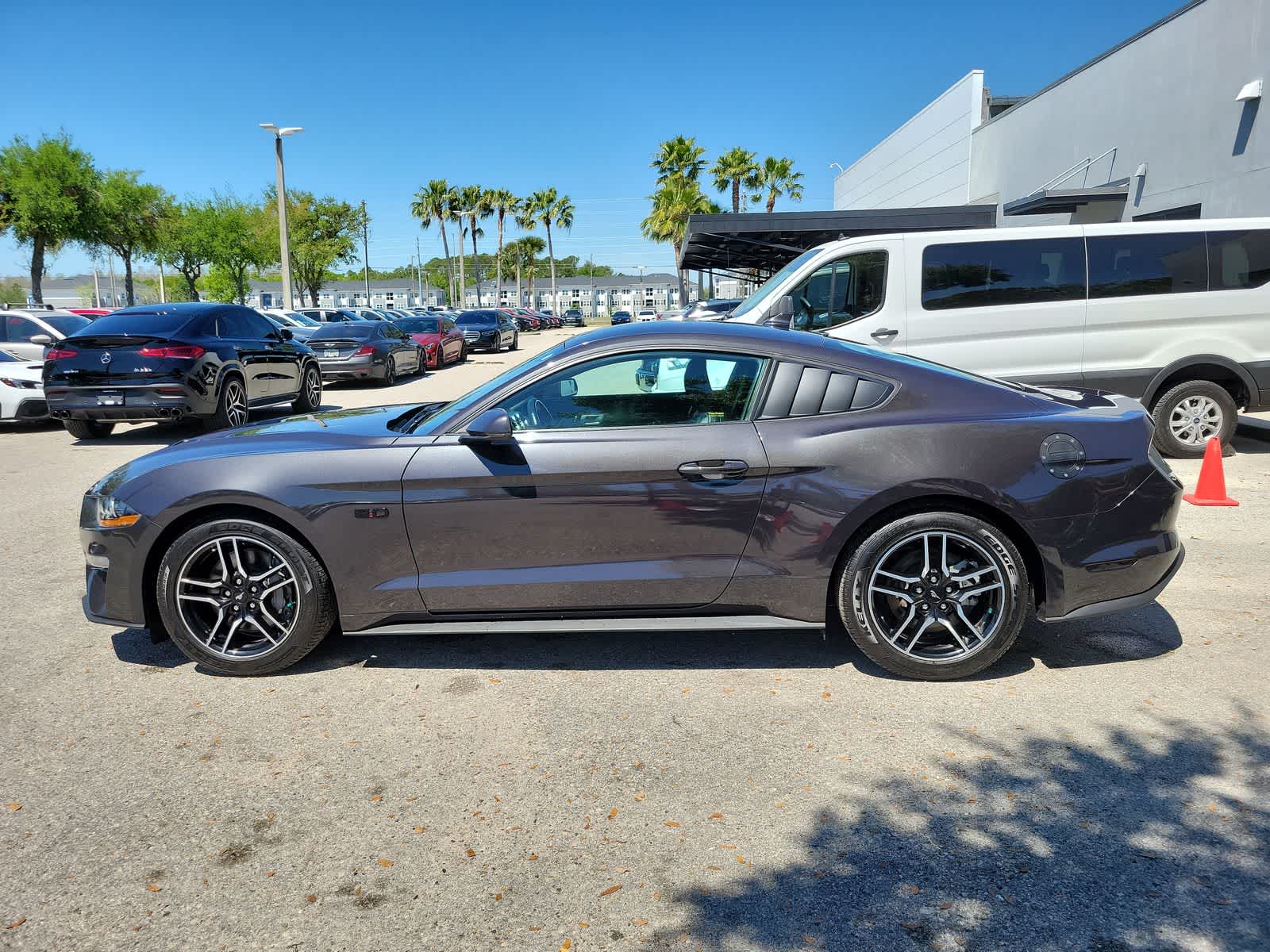 Used 2022 Ford Mustang GT Premium with VIN 1FA6P8CF7N5133584 for sale in Wesley Chapel, FL