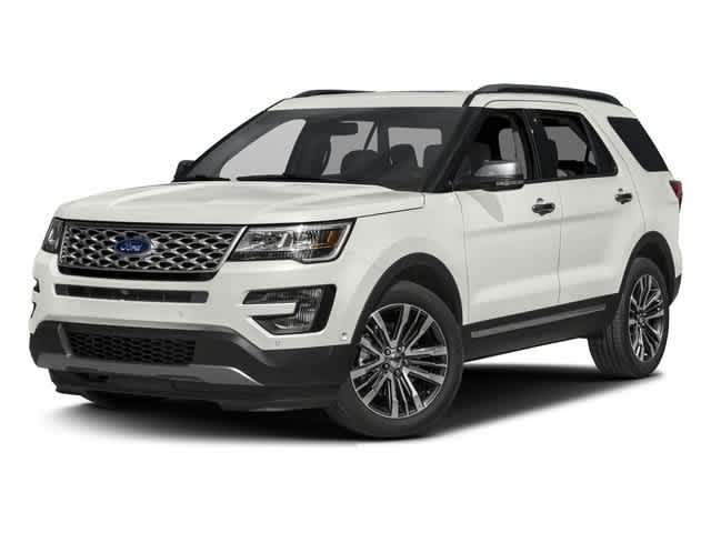 Shadow Black 2017 Ford Explorer Platinum AWD SUV / Crossover All-Wheel Drive 6-Speed Automatic