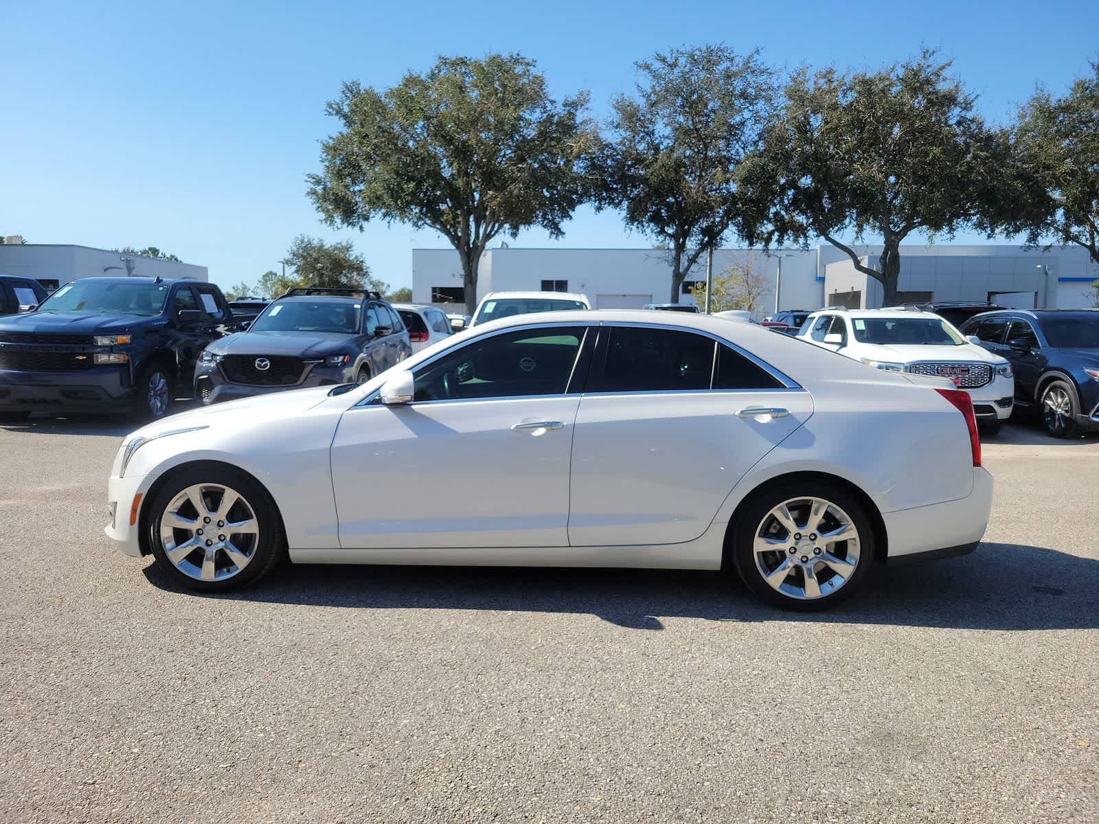 Used 2018 Cadillac ATS Sedan Premium Luxury with VIN 1G6AC5SS1J0145284 for sale in Wesley Chapel, FL