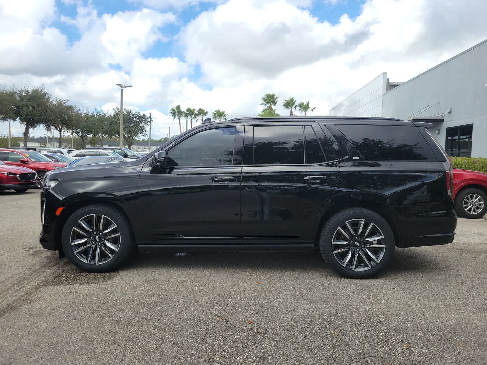 Used 2021 Cadillac Escalade Sport with VIN 1GYS3FKL8MR258644 for sale in Wesley Chapel, FL