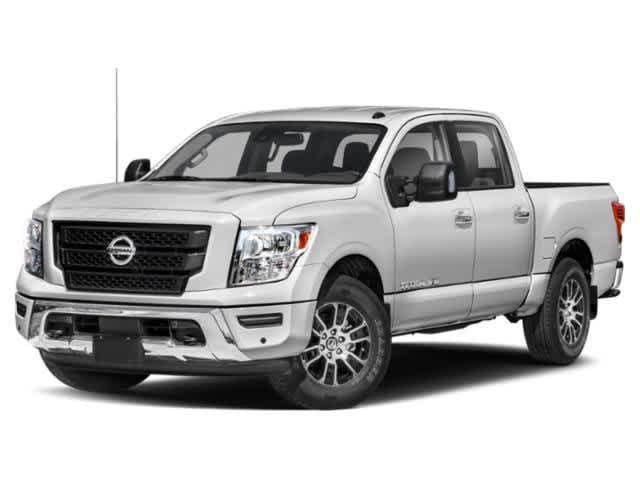 Used Glacier White 2021 Nissan Titan SV for Sale in Wesley Chapel