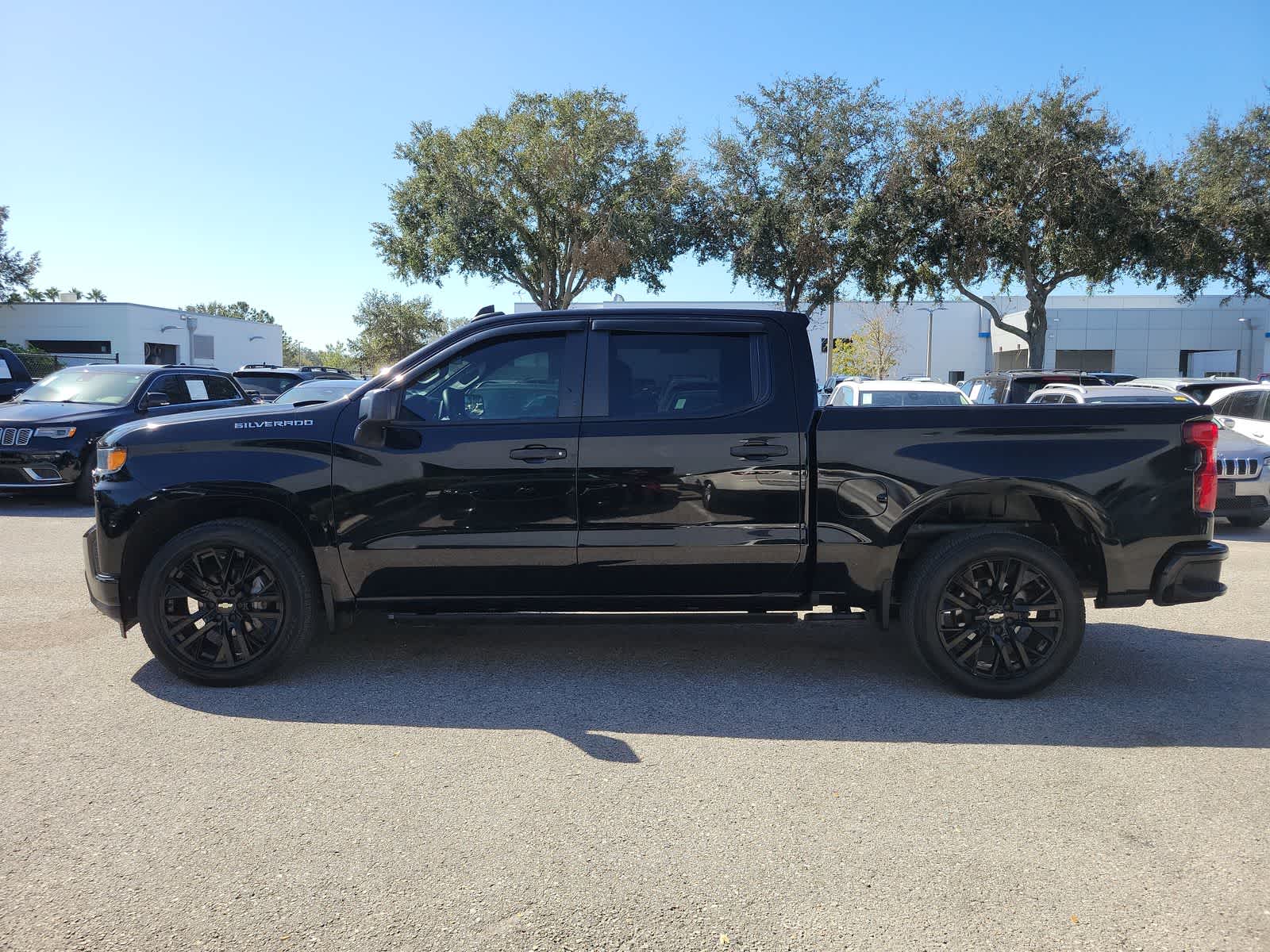 Used 2019 Chevrolet Silverado 1500 Custom with VIN 3GCPWBEF0KG293533 for sale in Wesley Chapel, FL