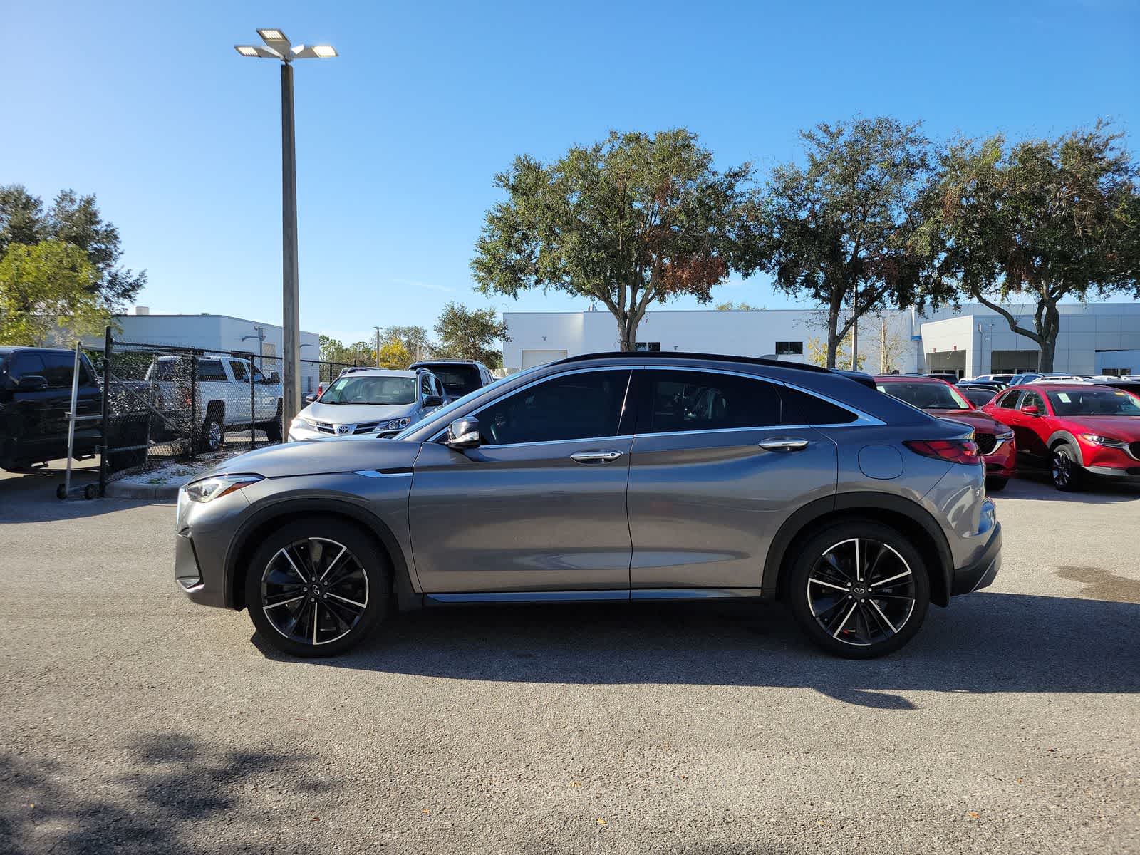 Used 2022 INFINITI QX55 Essential with VIN 3PCAJ5K30NF102669 for sale in Wesley Chapel, FL