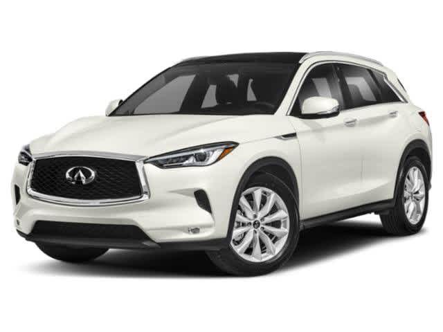 Gray (Liquid Platinum) 2019 INFINITI QX50 Luxe FWD SUV / Crossover Front-Wheel Drive Continuously Variable Transmission