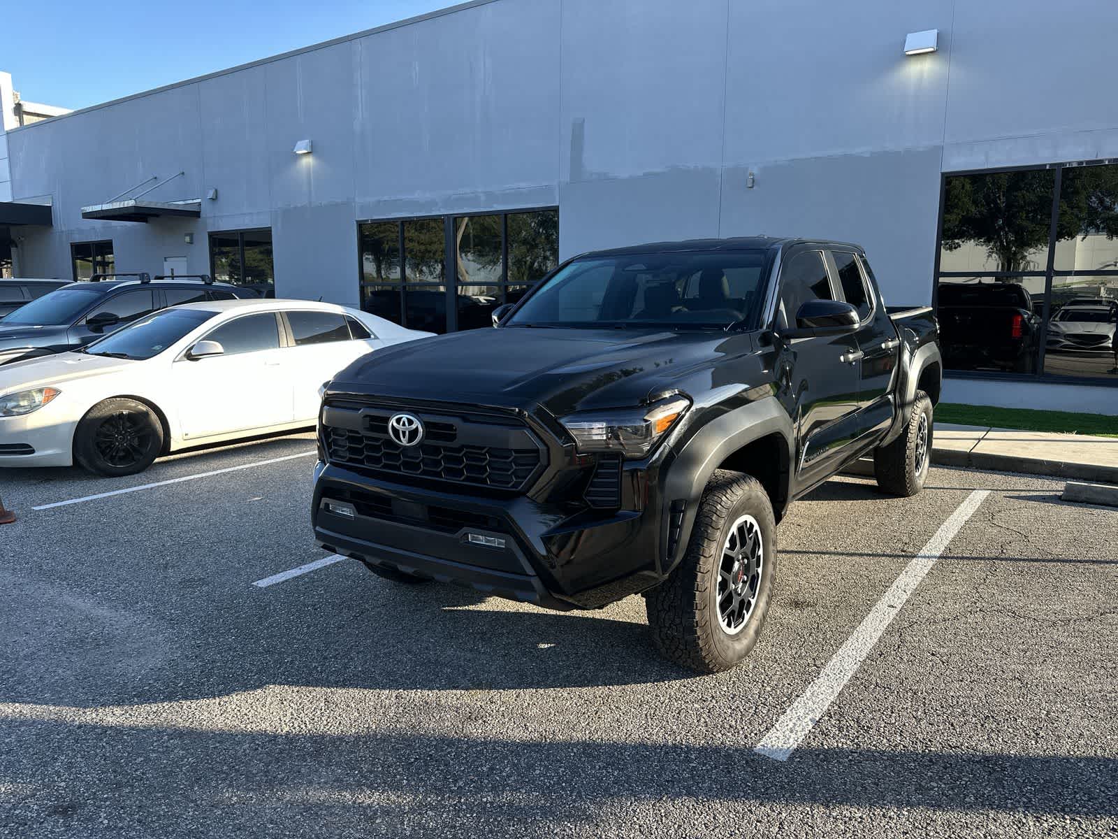 Black 2024 Toyota Tacoma Pickup Truck Four-Wheel Drive 8-Speed Automatic