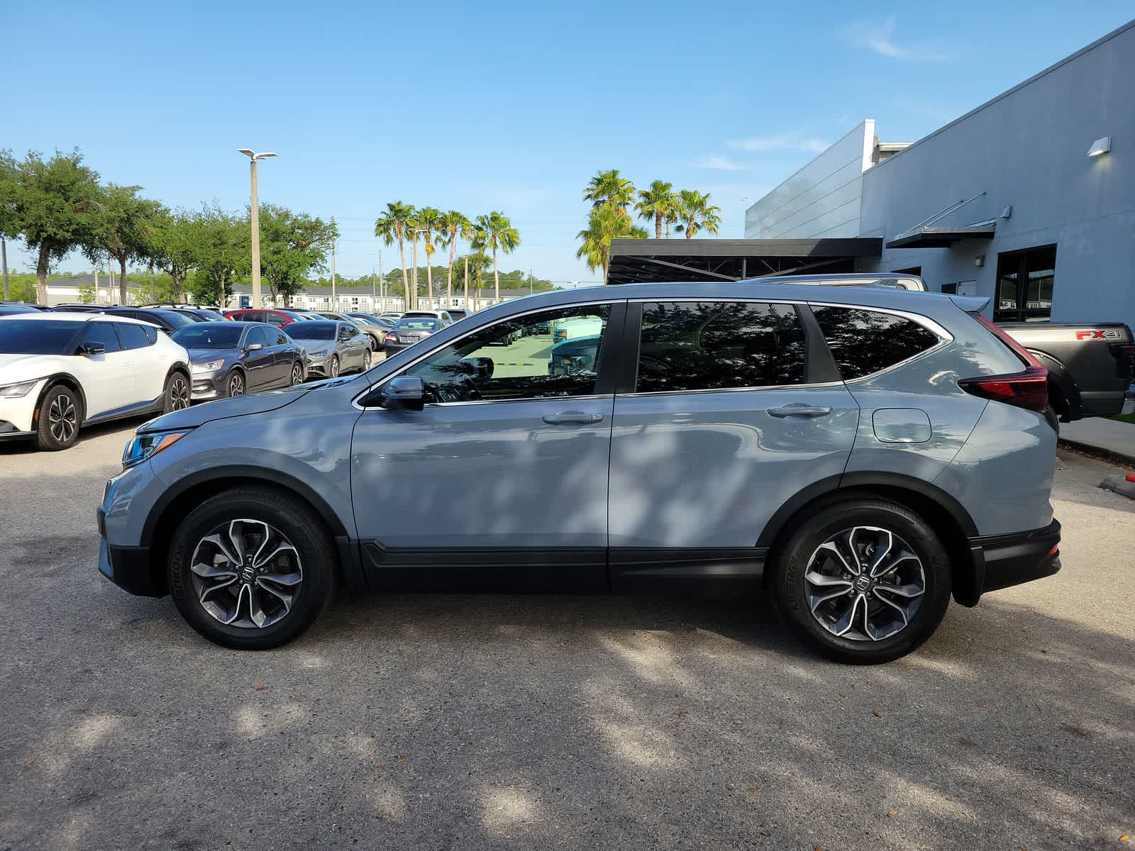 Used 2022 Honda CR-V EX-L with VIN 5J6RW1H82NA021479 for sale in Wesley Chapel, FL