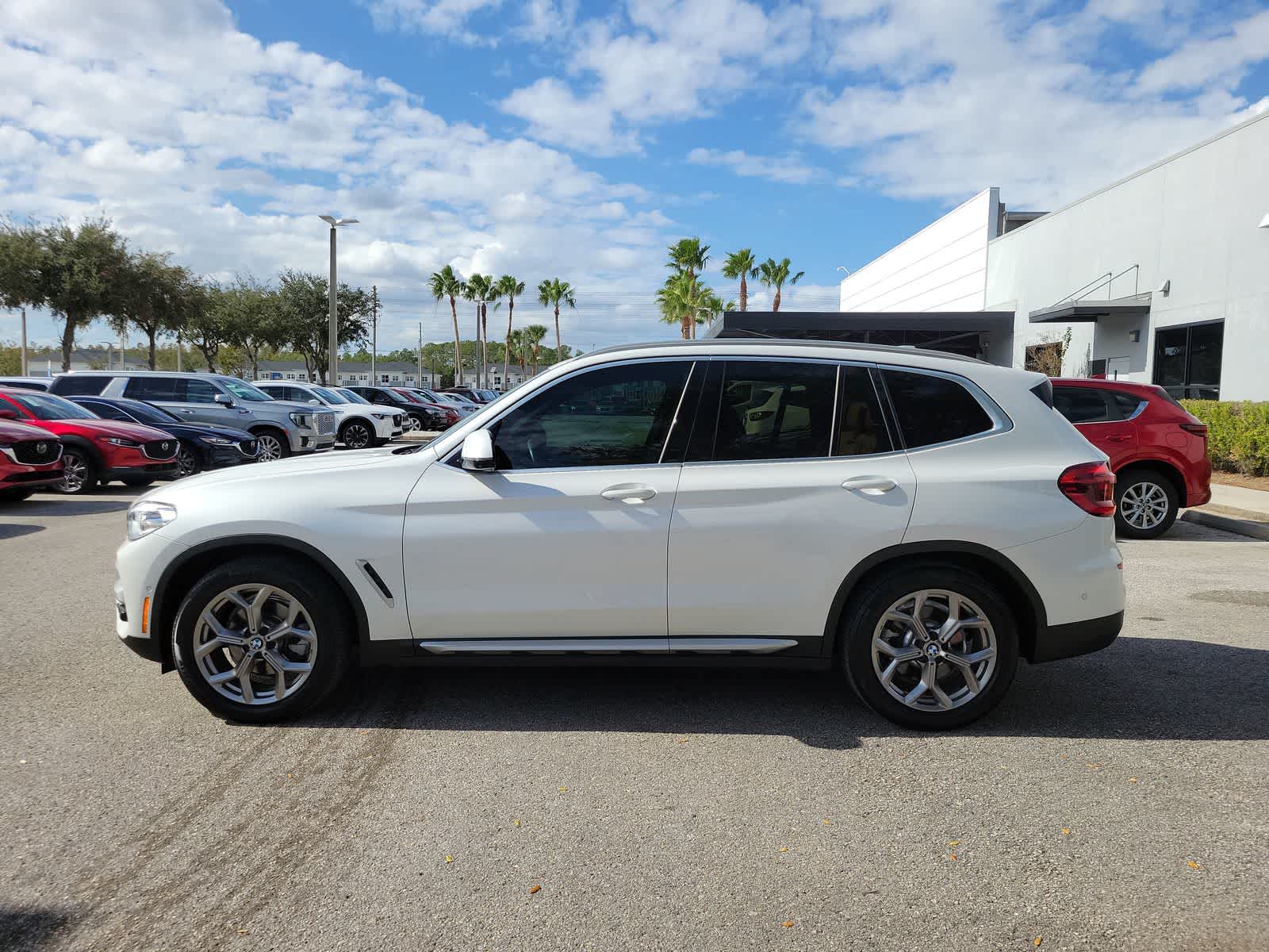 Used 2021 BMW X3 30i with VIN 5UXTY5C01M9D75462 for sale in Wesley Chapel, FL