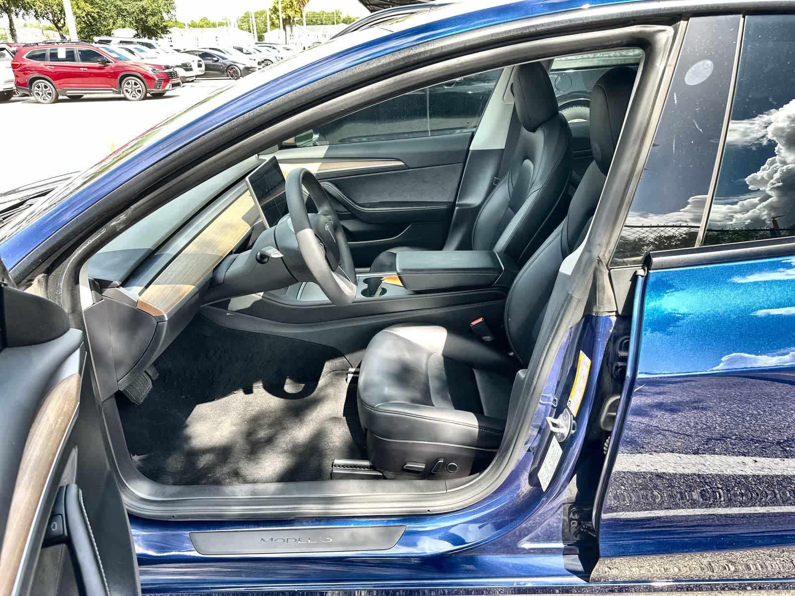 Used 2021 Tesla Model 3 Base with VIN 5YJ3E1EA6MF090820 for sale in Wesley Chapel, FL
