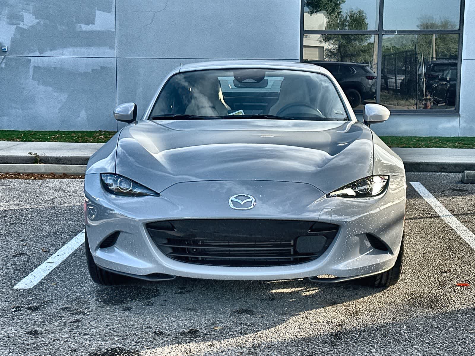 New Aero Gray Metallic 2026 Mazda MX-5 Miata RF Grand Touring for