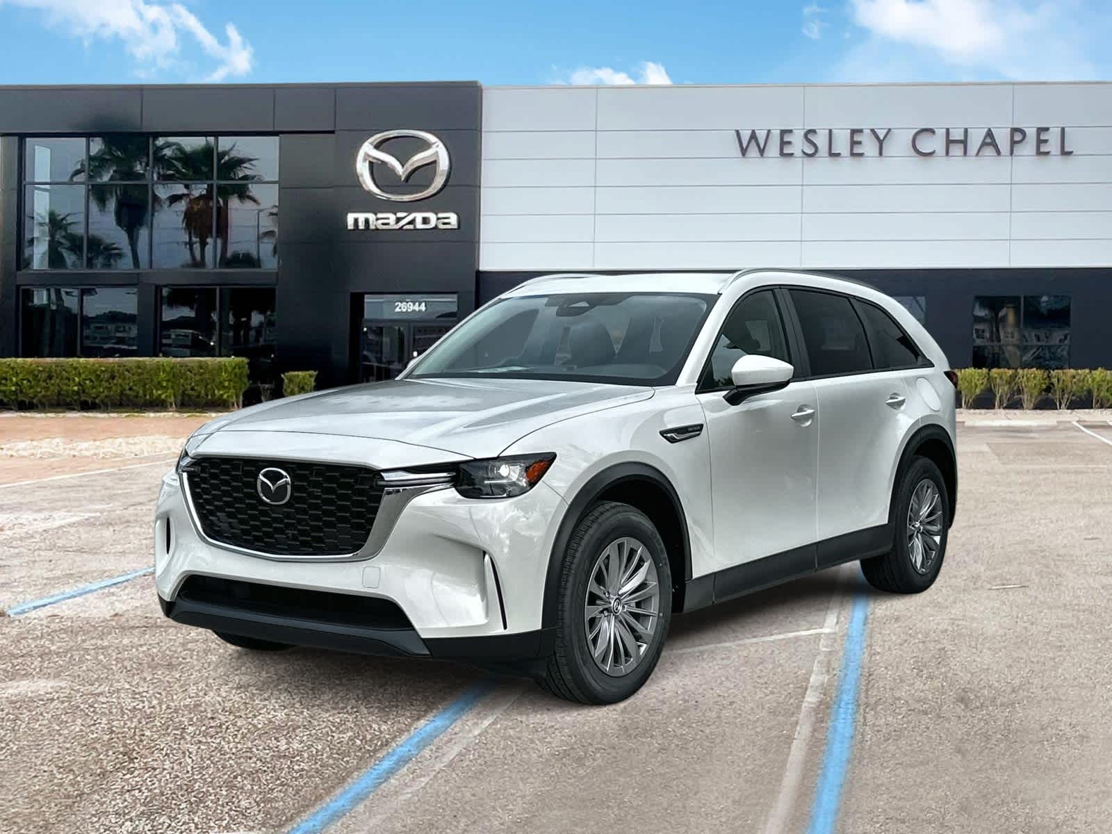 New Rhodium White Premium 2026 Mazda CX-90 3.3 Turbo Select AWD