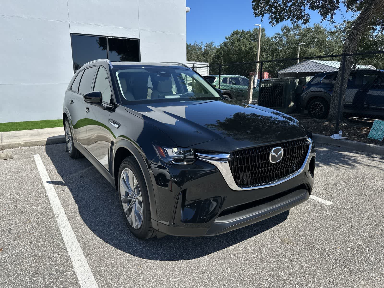 New Jet Black Mica 2026 Mazda CX-90 3.3 Turbo Preferred AWD for