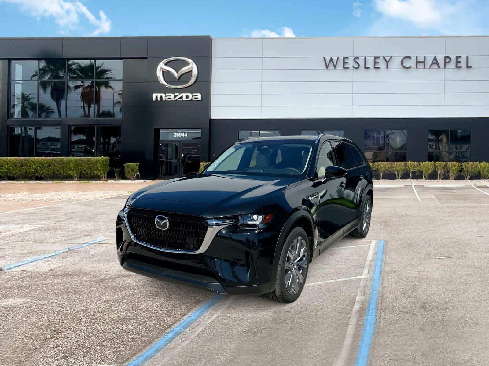 New Jet Black Mica 2026 Mazda CX-90 3.3 Turbo Preferred AWD for