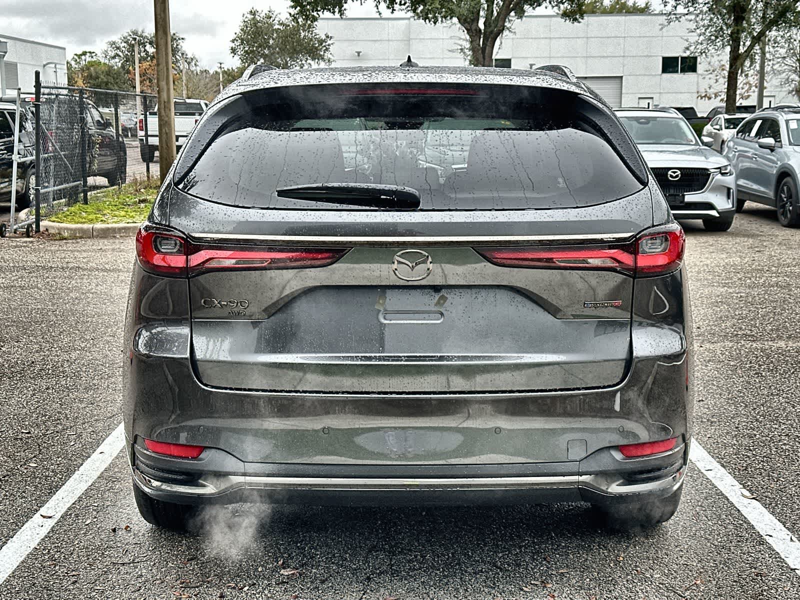 New Machine Gray Metallic 2026 Mazda CX-90 3.3 Turbo S Premium