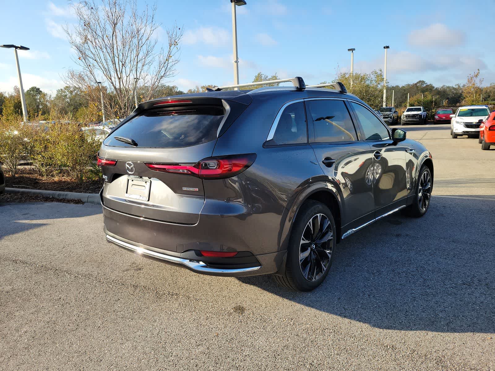 New Machine Gray Metallic 2025 Mazda CX-90 3.3 Turbo S
