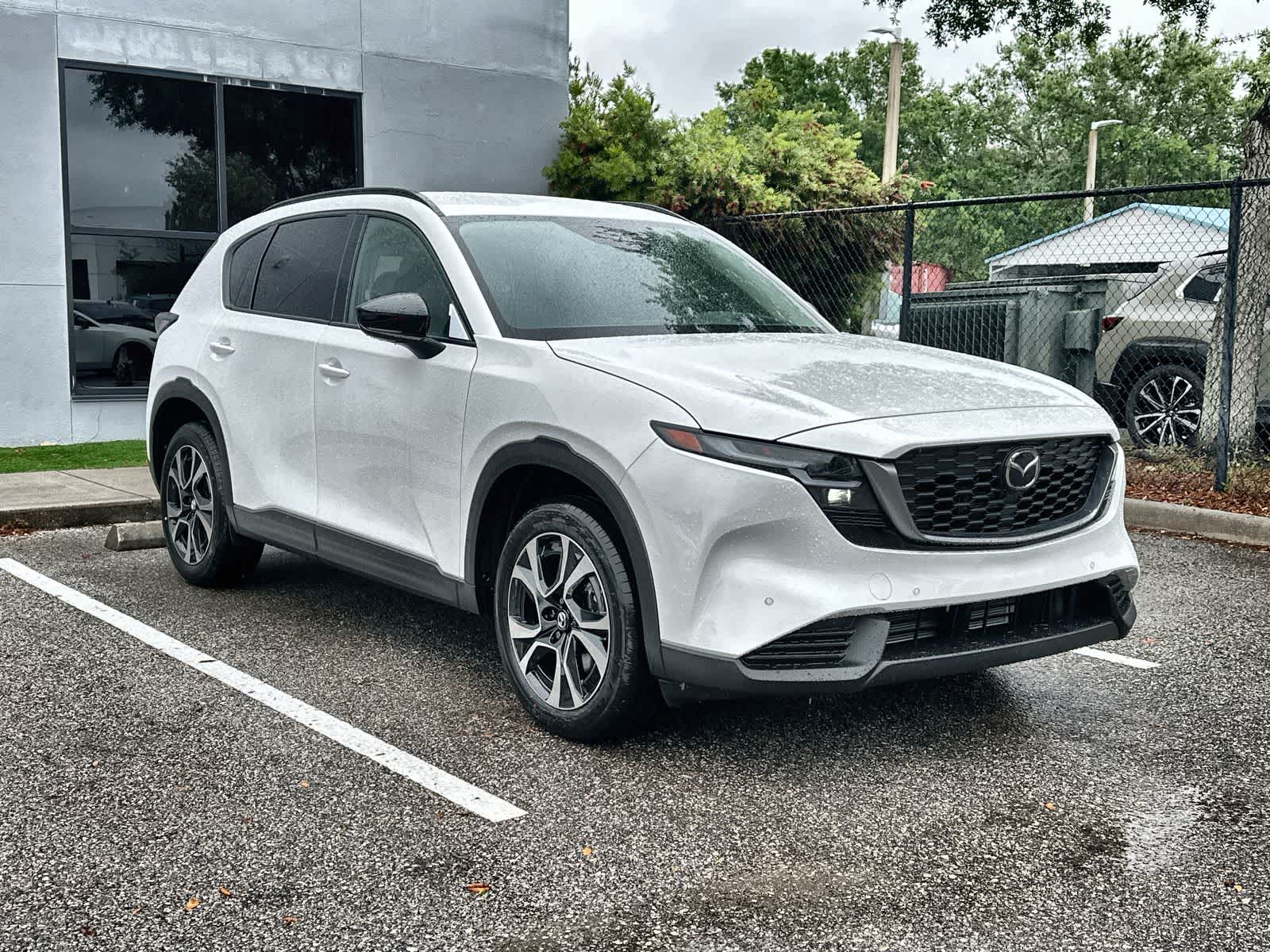 New Rhodium White Metallic 2026 Mazda CX-5 2.5 S Preferred AWD for