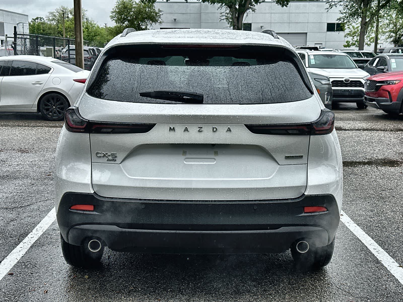 New Rhodium White Metallic 2026 Mazda CX-5 2.5 S Preferred AWD for