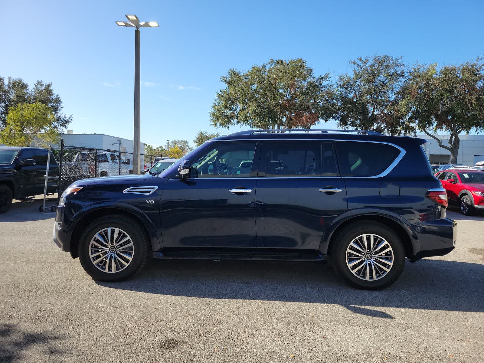 Used 2022 Nissan Armada SL with VIN JN8AY2BD4N9677049 for sale in Wesley Chapel, FL