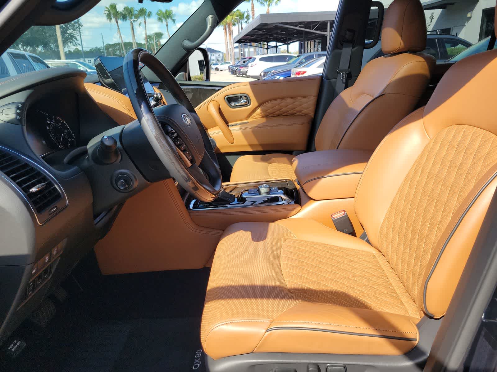 Used 2024 INFINITI QX80 Sensory 4WD with VIN JN8AZ2BE3R9325902 for sale in Wesley Chapel, FL