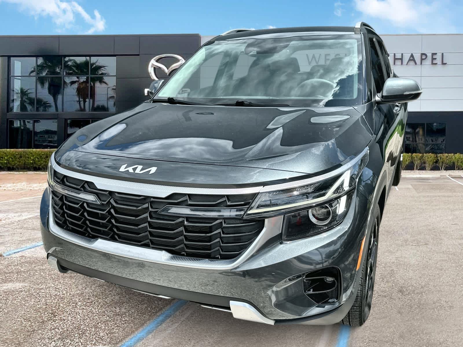 Gravity Gray 2024 Kia Seltos SUV / Crossover Front-Wheel Drive Continuously Variable Transmission