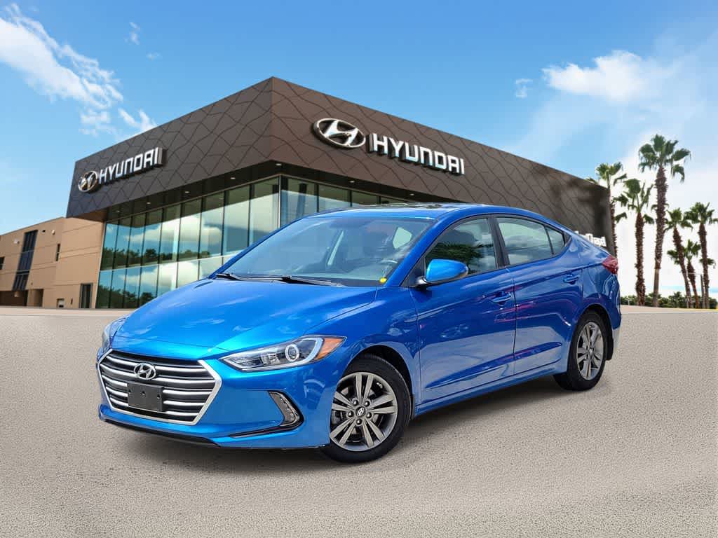 Electric Blue 2018 Hyundai Elantra Sedan Front-Wheel Drive 6-Speed Automatic