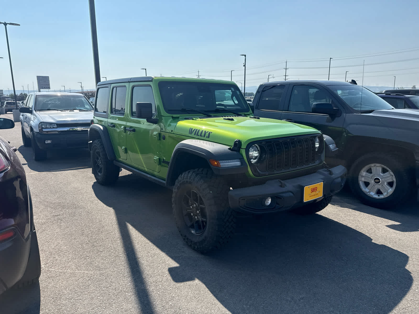 Mojito Clearcoat 2025 Jeep Wrangler SUV / Crossover Four-Wheel Drive 8-Speed Automatic