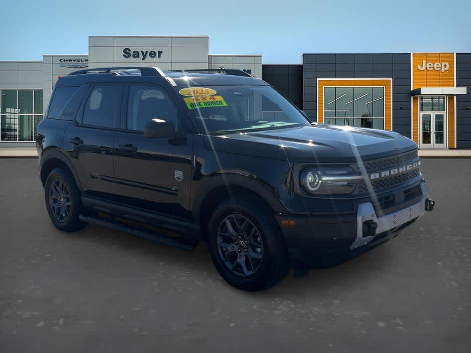 Shadow Black 2025 Ford Bronco Sport SUV / Crossover All-Wheel Drive 8-Speed Automatic