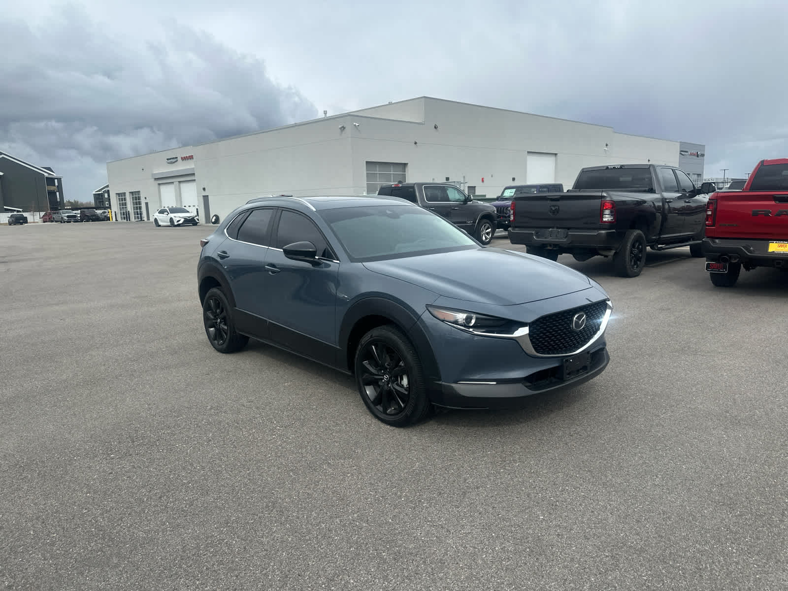 Polymetal Gray Metallic 2023 Mazda CX-30 2.5 S Carbon Edition AWD SUV / Crossover All-Wheel Drive 6-Speed Automatic