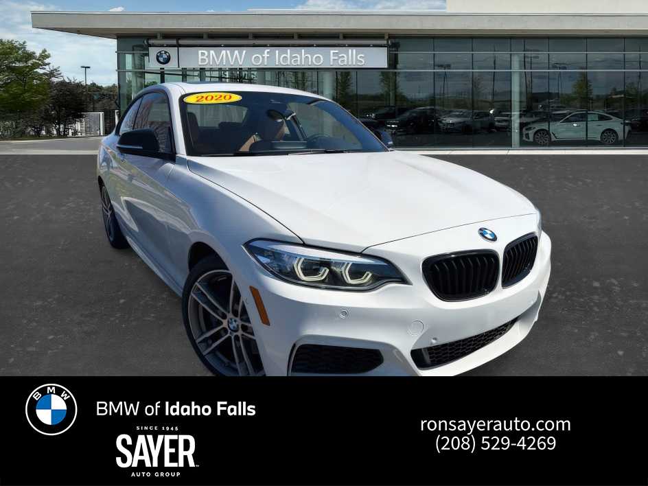 Alpine White 2020 BMW 2 Series M240i xDrive Coupe AWD Coupe All-Wheel Drive 8-Speed Automatic