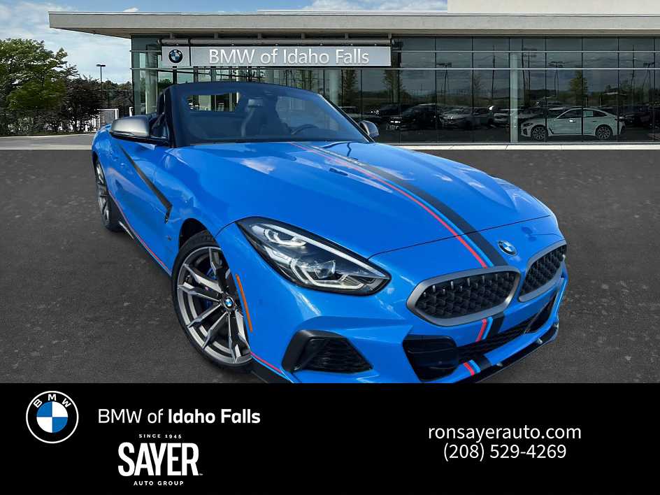 Misano Blue Metallic 2021 BMW Z4 M40i RWD Convertible Rear-Wheel Drive 8-Speed Automatic