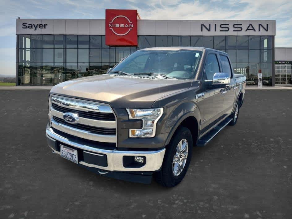 Caribou Metallic 2017 Ford F-150 Lariat SuperCrew 4WD Pickup Truck Four-Wheel Drive 6-Speed Automatic