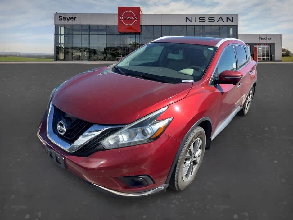 Cayenne Red Metallic 2015 Nissan Murano SUV / Crossover All-Wheel Drive Continuously Variable Transmission
