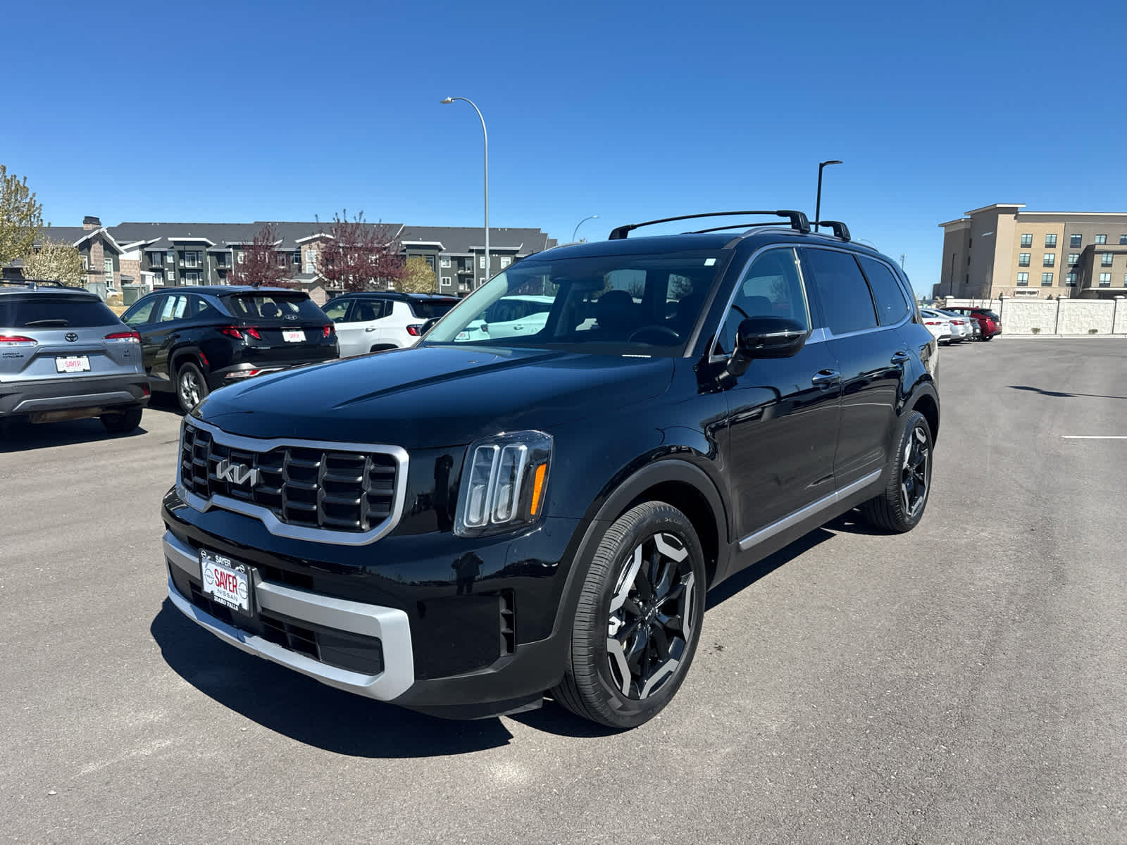Ebony Black 2025 Kia Telluride S AWD SUV / Crossover All-Wheel Drive 8-Speed Automatic