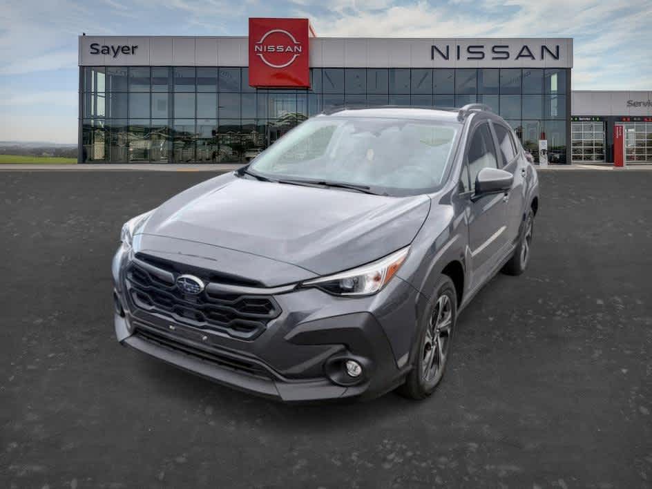 Magnetite Gray Metallic 2024 Subaru Crosstrek Premium AWD SUV / Crossover All-Wheel Drive Continuously Variable Transmission