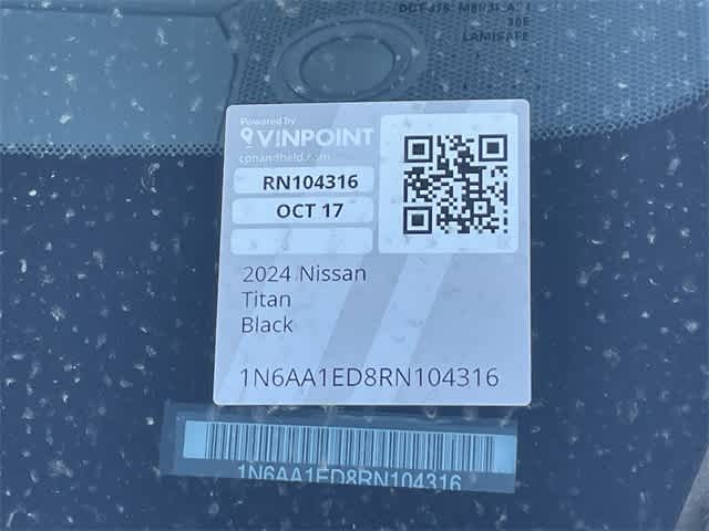 2024 Nissan Titan PRO-4X 4x4 Crew Cab 21
