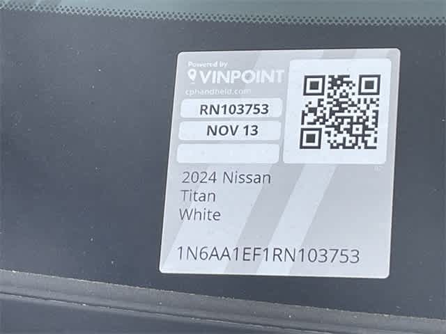 2024 Nissan Titan SV 4x2 Crew Cab 22