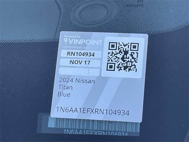 2024 Nissan Titan SV 4x2 Crew Cab 22