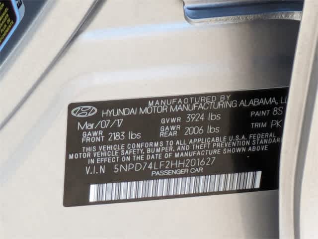2017 Hyundai Elantra SE 29