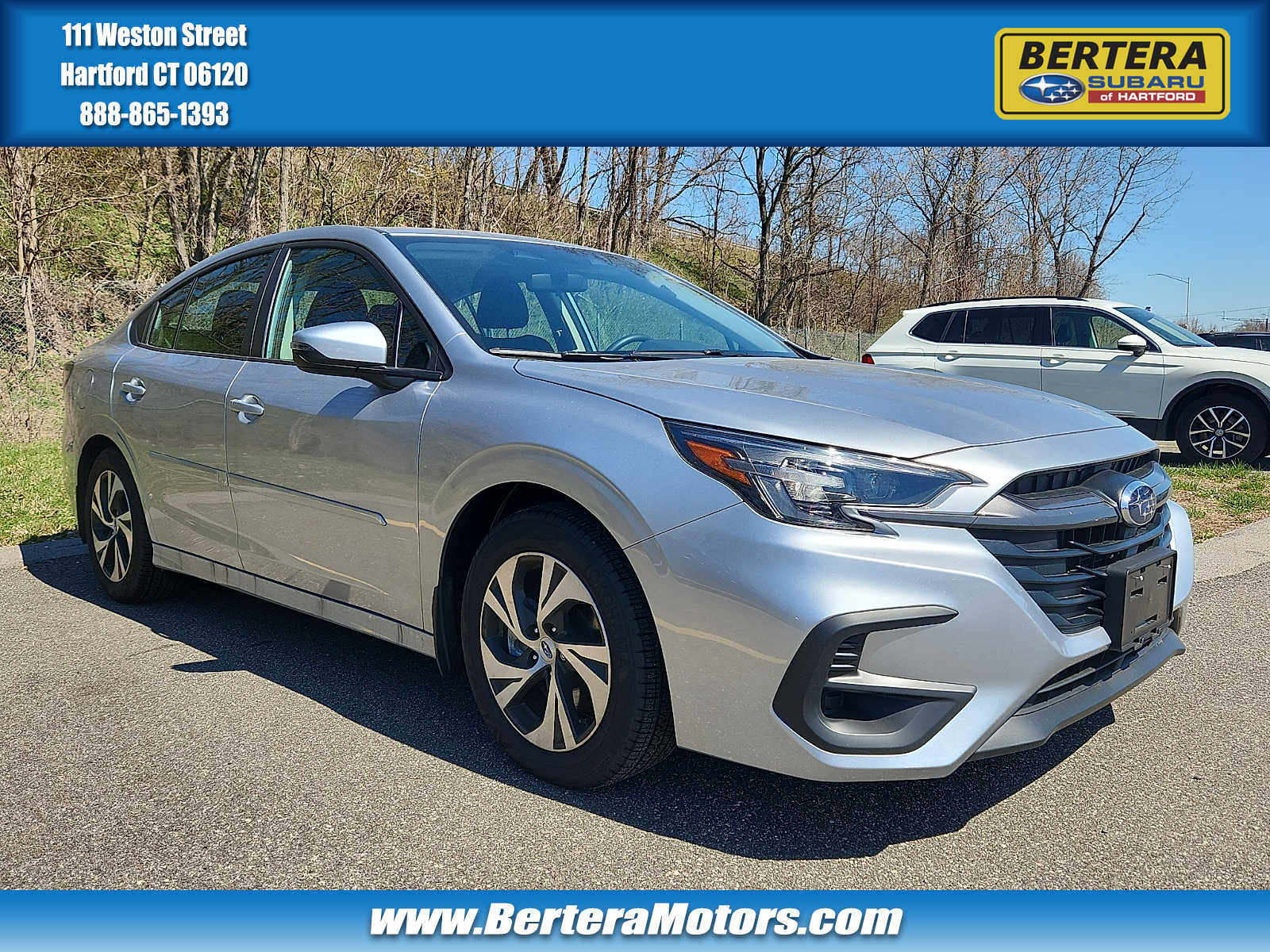 Ice Silver Metallic 2025 Subaru Legacy Premium AWD Sedan All-Wheel Drive Continuously Variable Transmission