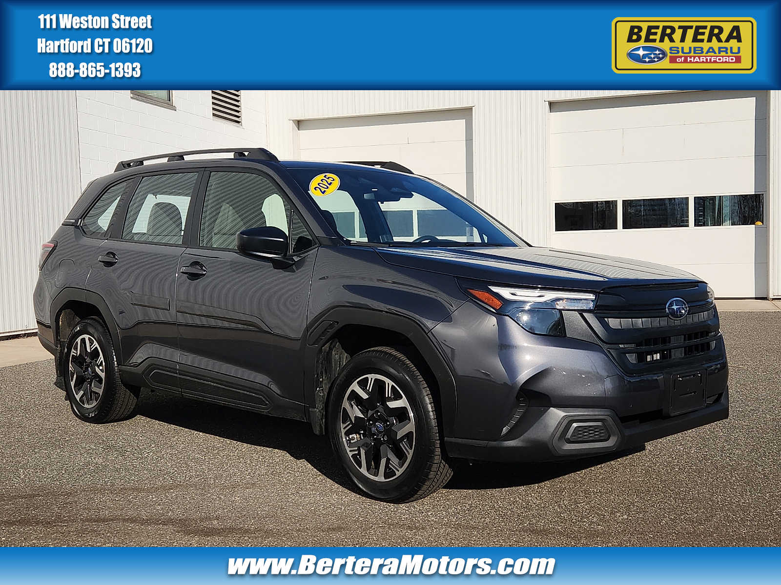 Magnetite Gray Metallic 2025 Subaru Forester SUV / Crossover Continuously Variable Transmission